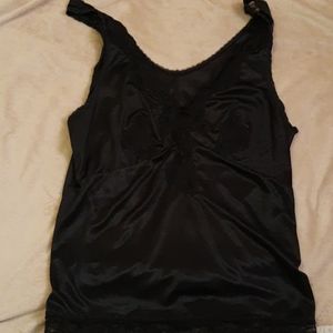 Black Satin Top